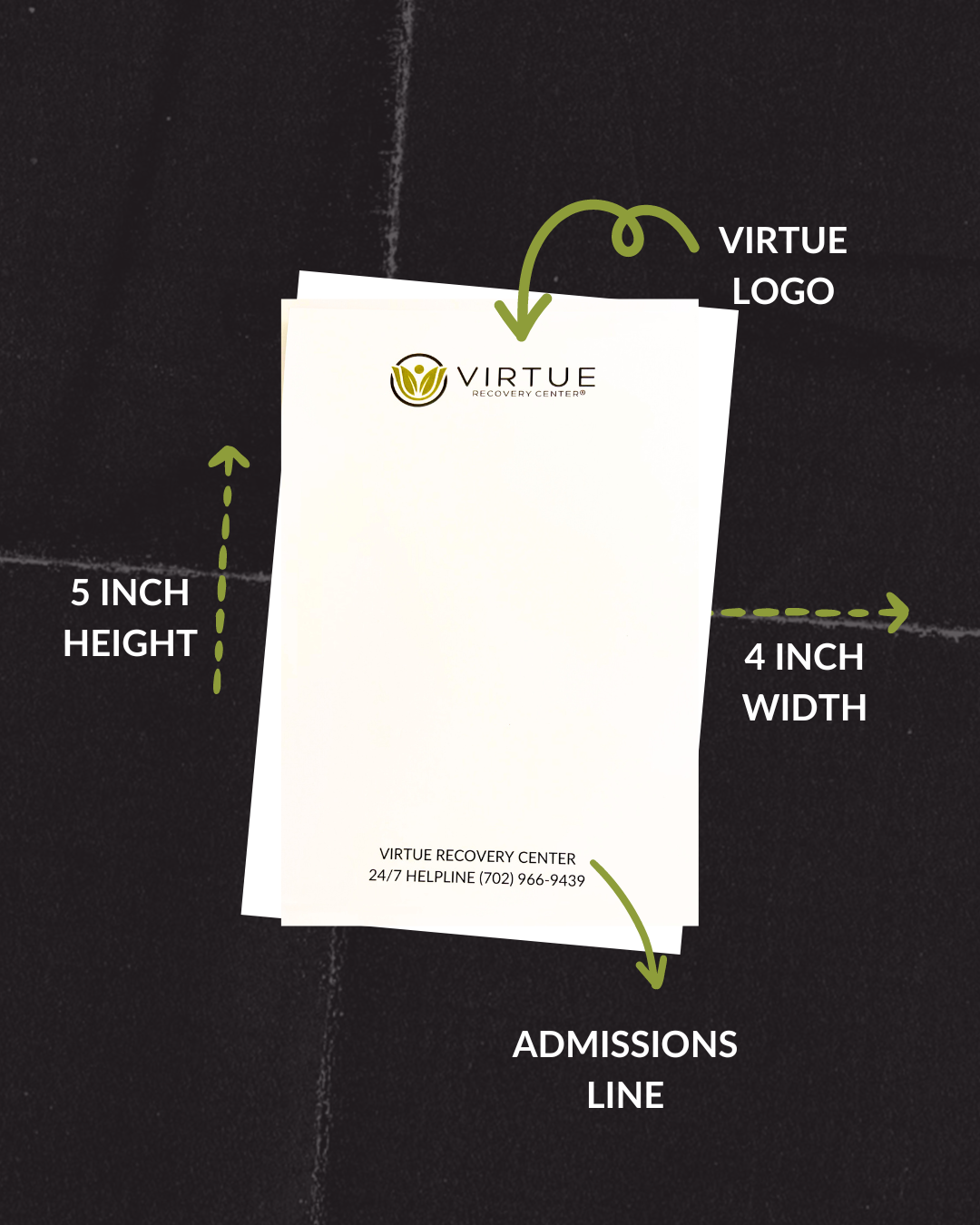 Virtue Recovery Center - Giveaway Kit
