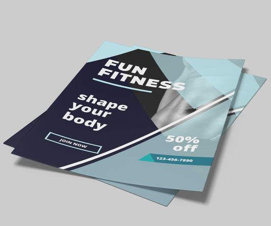 Gloss Flyers, Double Sided