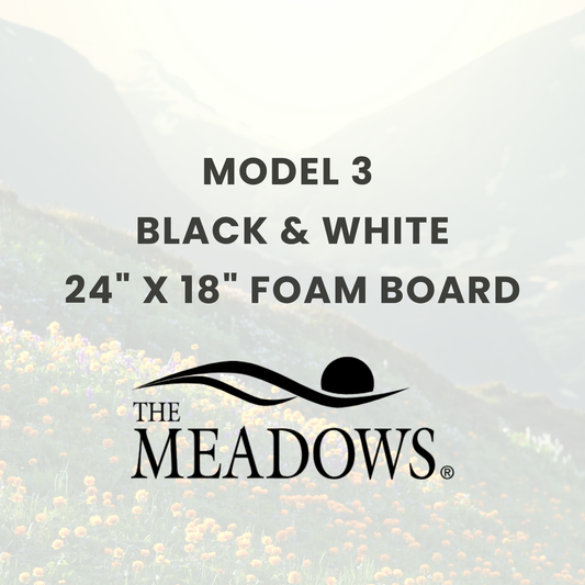 The Meadows: Model 3 Foam Board (24 X 18)