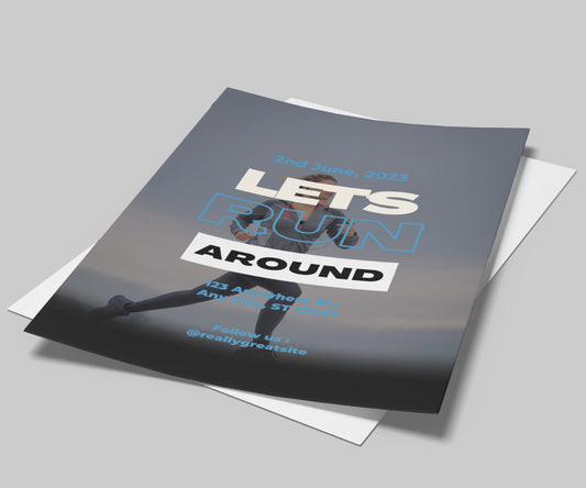 Matte Flyers, Single Sided