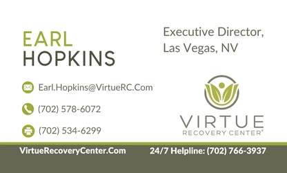 Virtue Recovery Center: Business Cards