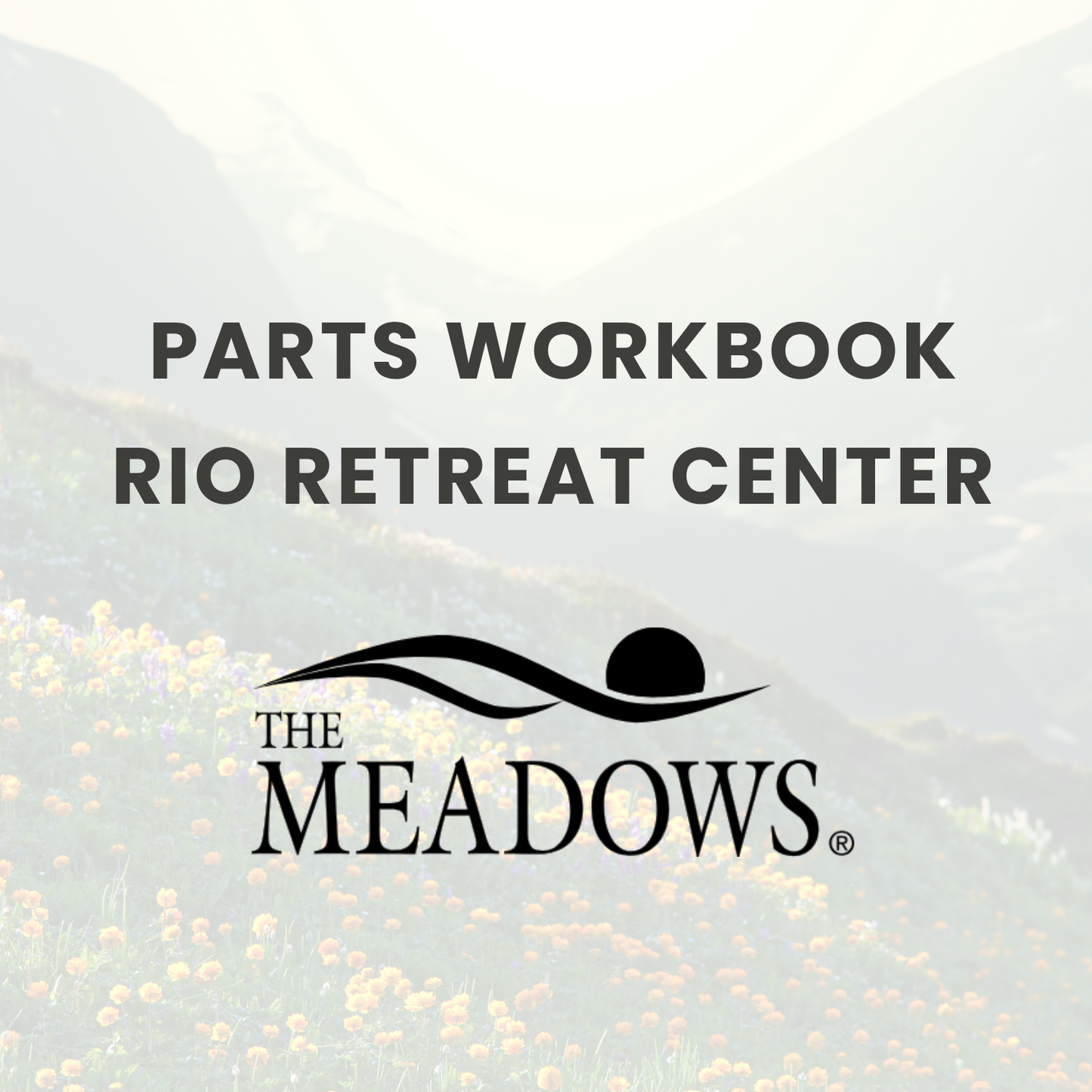 The Meadows: PARTS Workbook Rio Retreat Center