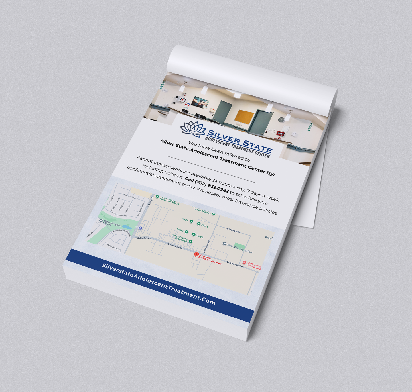 Silver State Adolescent Treatment Center: Notepad