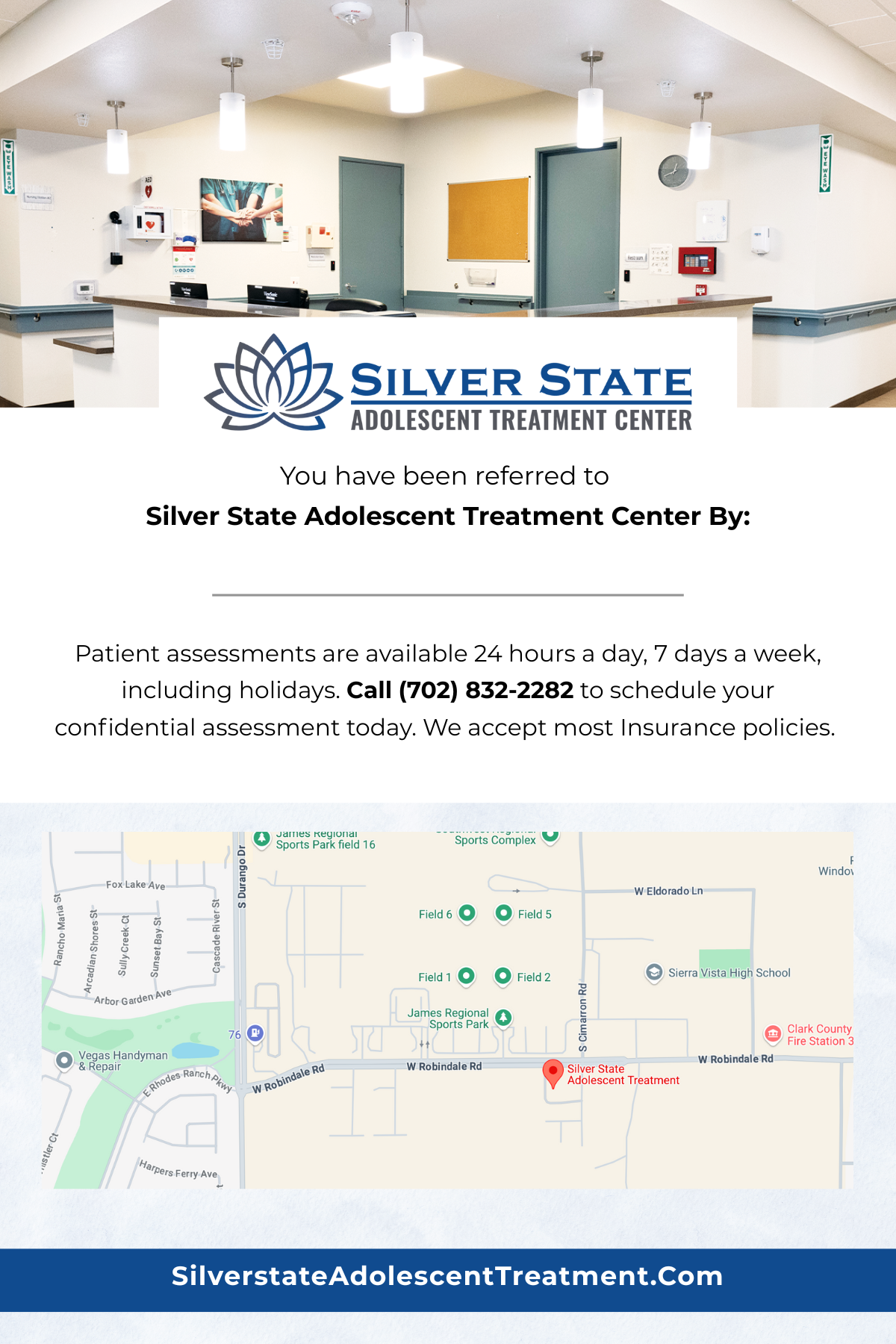 Silver State Adolescent Treatment Center: Notepad