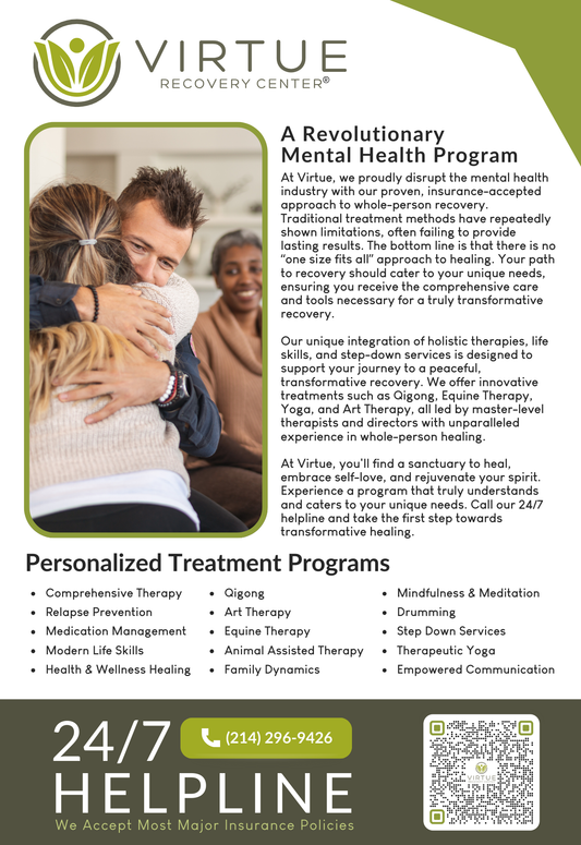 Virtue Recovery Center Chandler - Residential Mental Health Treatment