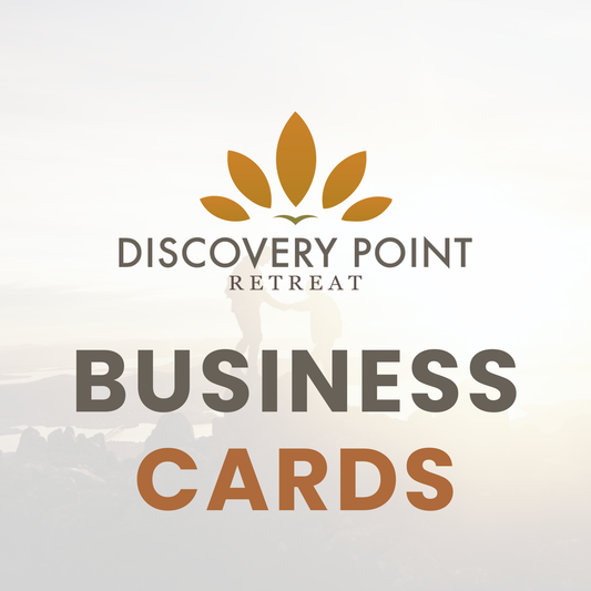 Discovery Point Retreat Business Cards